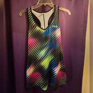 Fila Multicolor Striped Tank Top